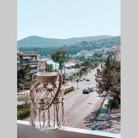 Seaside Apartment In Kalamitsa Area Kavala Buitenkant foto